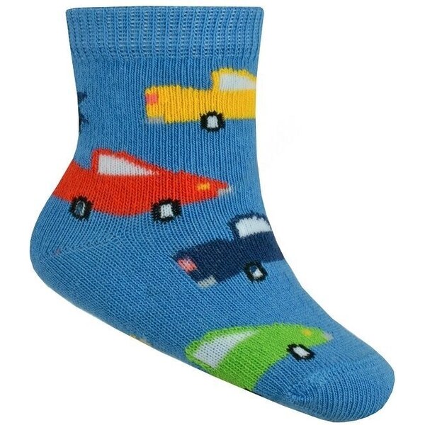 Wola Kojenecké ponožky pre chlapca Autá 46458159