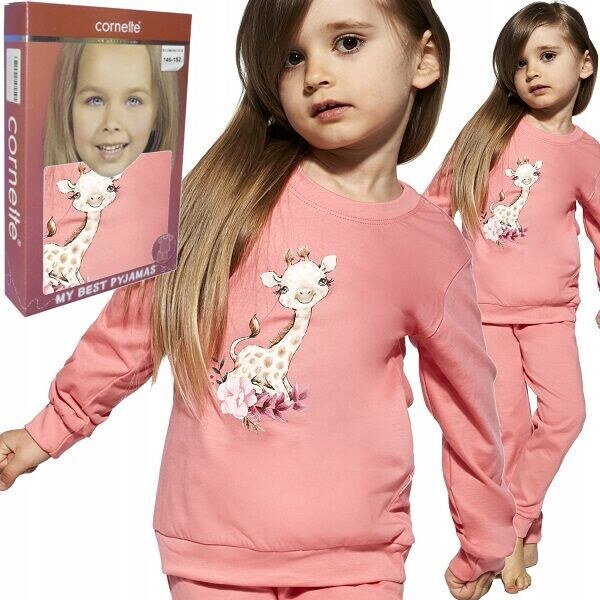 Cornette Dievčenské pyžamo Giraffe ElitePack 46458218