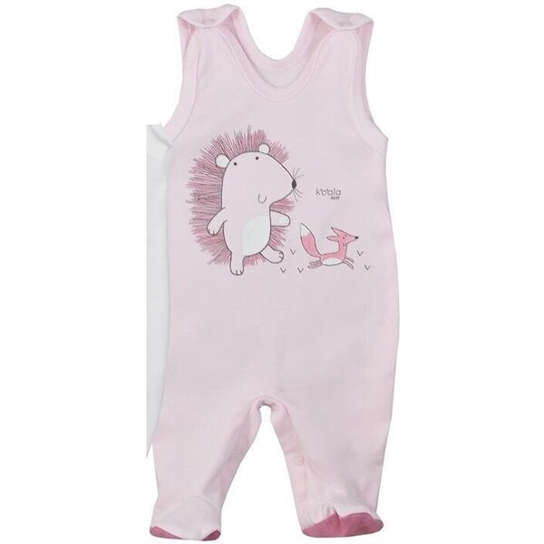 Koala Baby Dupačky BIO Bavlna Forest Friend Pink 46458238