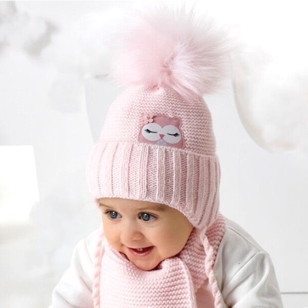 AJS Zimná čiapka a šál Christine 46458245