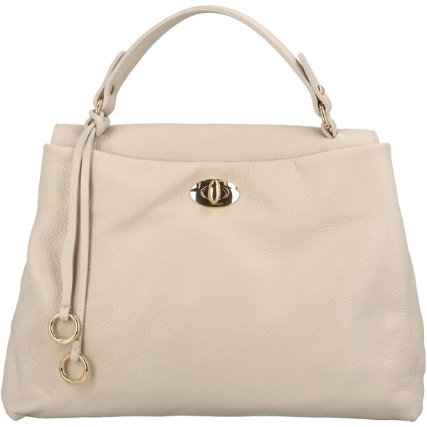 Delami Vera Pelle Dámska kožená kabelka do ruky béžová - Delami Reeta 62213226