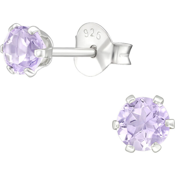 MAJYA Strieborné náušnice VIOLETTA 10677 64581300