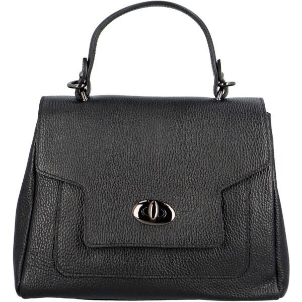 Delami Vera Pelle Dámska kožená kabelka do ruky čierna - Delami Riley 47013763