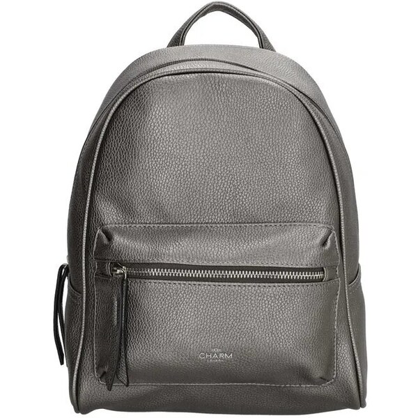 Beagles Strieborný elegantný kožený ruksak „Remaster“ 46521574