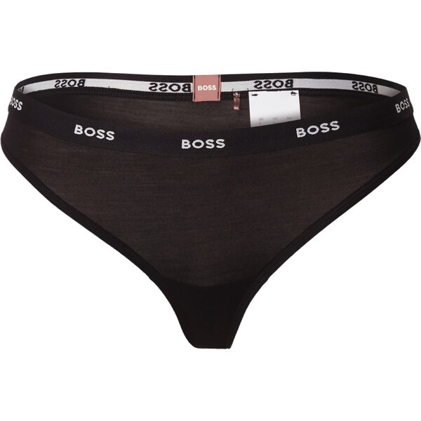 BOSS Tangá čierna / šedobiela 46536892