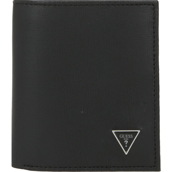 GUESS Peňaženka MITO SML BLD W C PKT čierna / strieborná 47417094