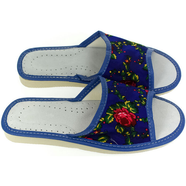 JOHN-C Dámske kvietkované papuče JUDITKA 46545204