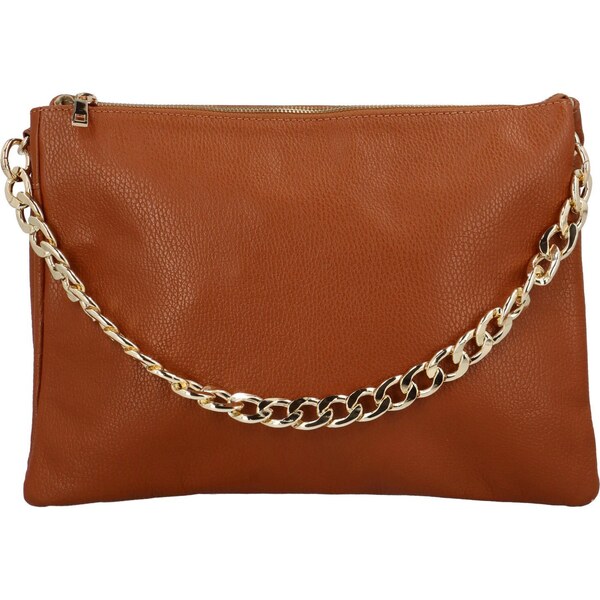 Delami Vera Pelle Dámska kožená kabelka do ruky koňaková - Delami 46859186