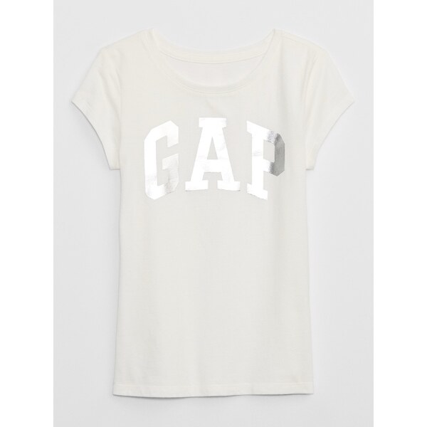 Biele dievčenské tričko Gap 52503162