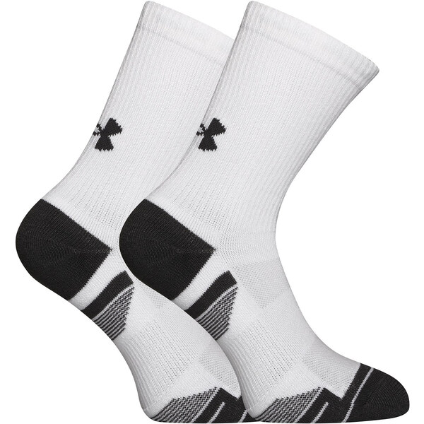 3PACK ponožky Under Armour bielé (1379521 100) 46547357