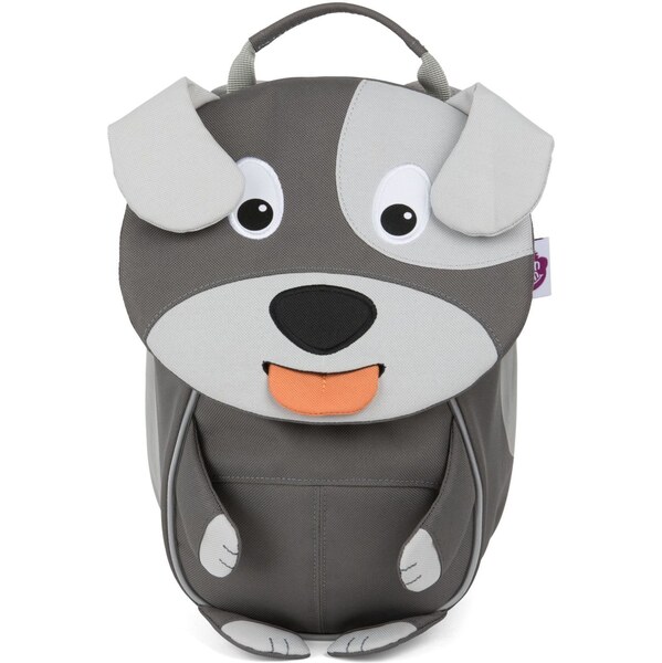 Affenzahn Batůžek pro nejmenší Small Friend dog - grey 63751090