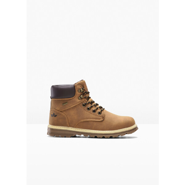 bonprix Šnurovacie čižmy Lico, farba hnedá 46551834