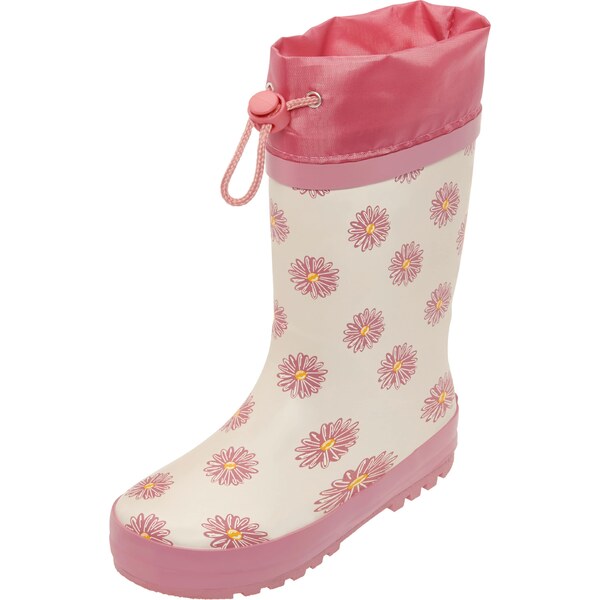 PLAYSHOES Gumáky Margariten žltá / rosé / staroružová / biela 47140604