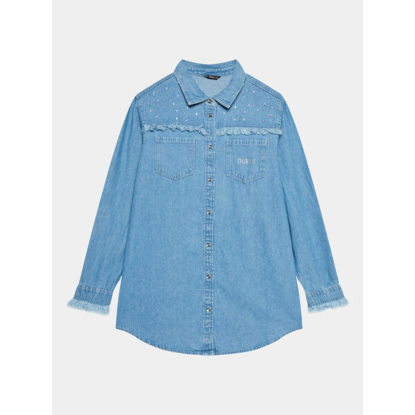 džínsová košeľa Guess 46582630