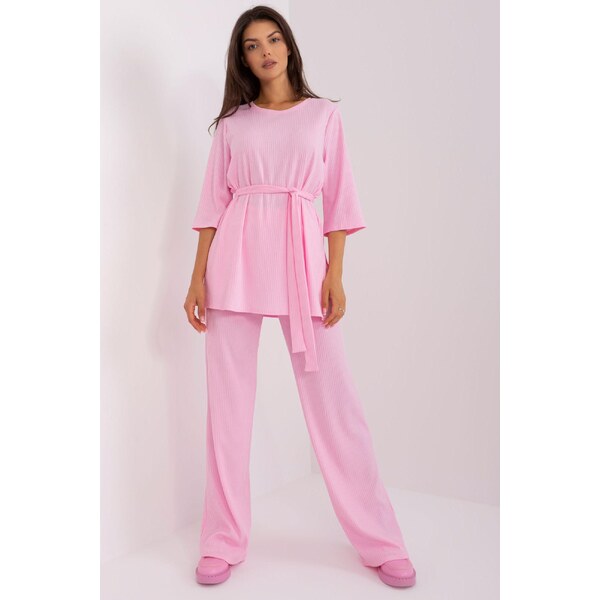 MladaModa Tenká oversize súprava z vrúbkovaného materiálu model 38928 49210475