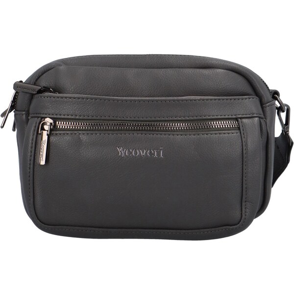 Coveri World Dámska crossbody kabelka šedá - Coveri Bricky šedá 62999026