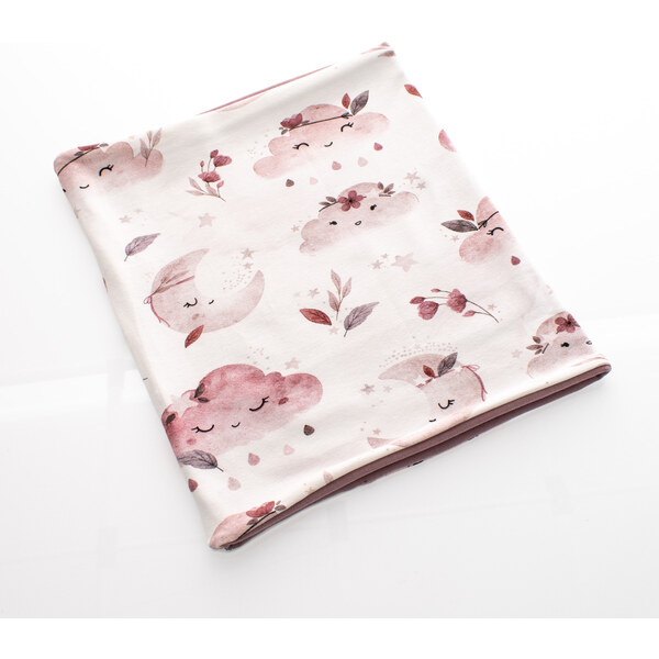 Elsie Detský nákrčník vzor obláčiky 56925463