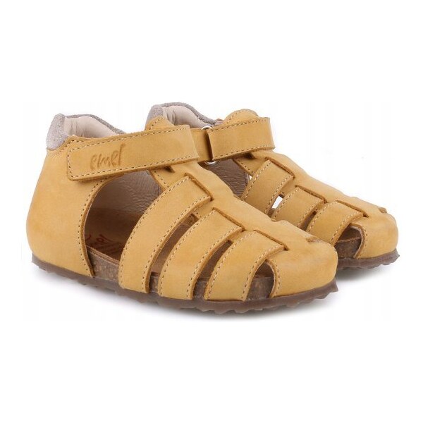 Detské kožené sandále Emel E2664-16 46771814