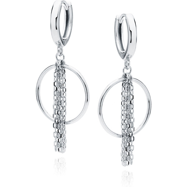 Dámske strieborné náušnice SENTIELE 46632948