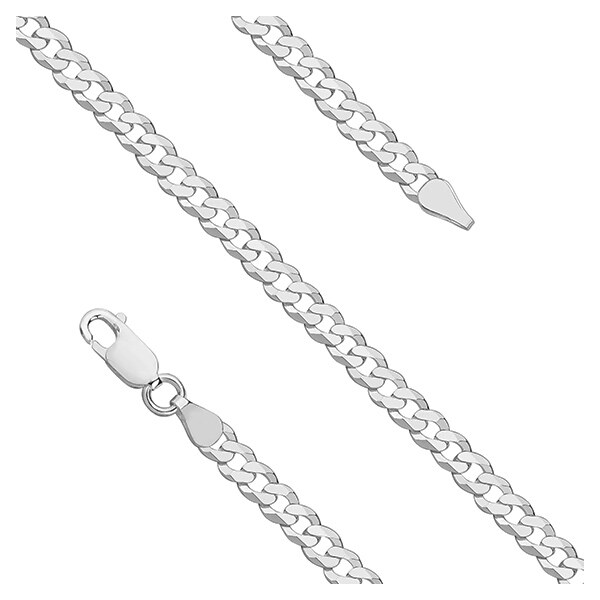 Olivie Strieborný pánsky 21cm náramok 8561 51539090