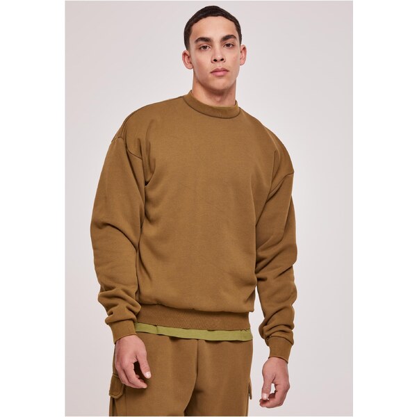 Urban Classics Acid Washed Crew summerolive 50648345