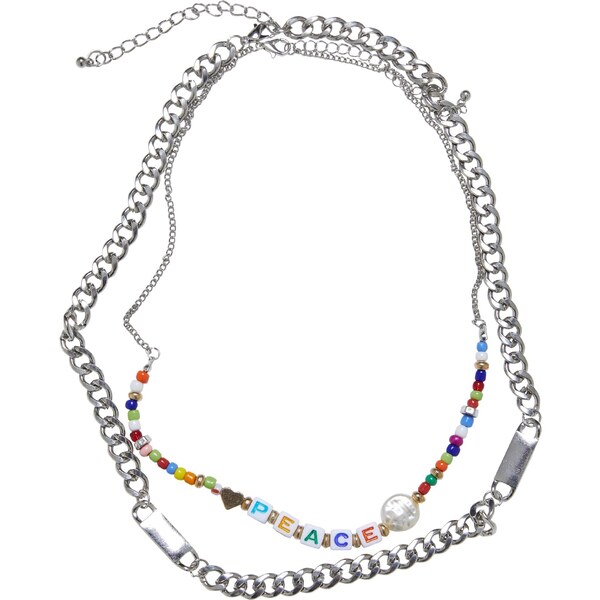 Urban Classics Necklace 2-Pack - silver colors 50638174