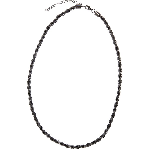 Urban Classics Charon Intertwine gunmetal necklace 50680998
