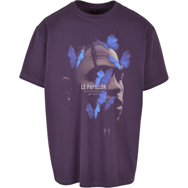 Mister Tee Le Papillon Oversize Tee purplenight 50678423