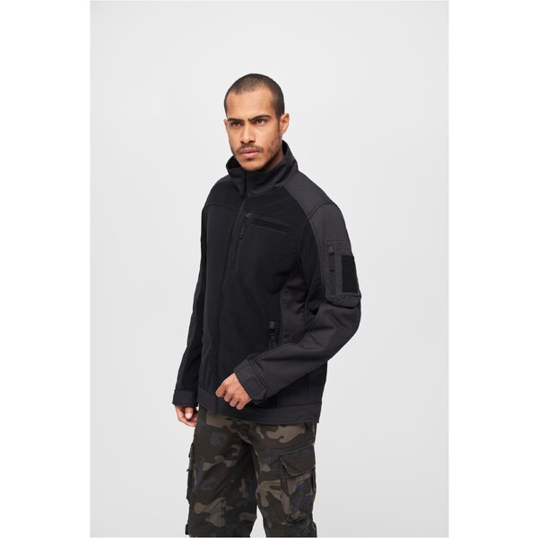 Brandit Ripstop Fleece Jacket Black 57100131