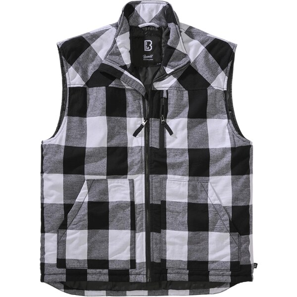 Brandit Wooden vest white/black 50648404