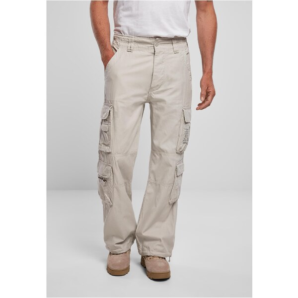 Brandit Vintage Cargo Pants White 50686780