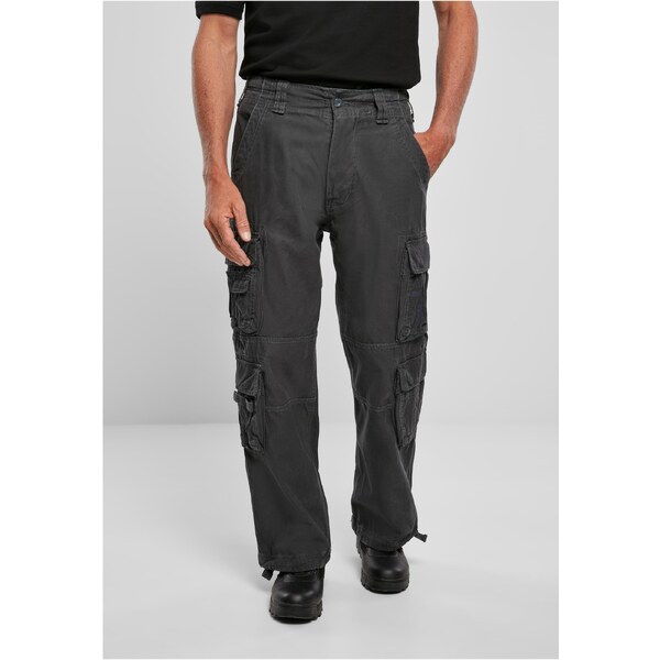 Brandit Mens Vintage Cargo Pants - Grey 50654230