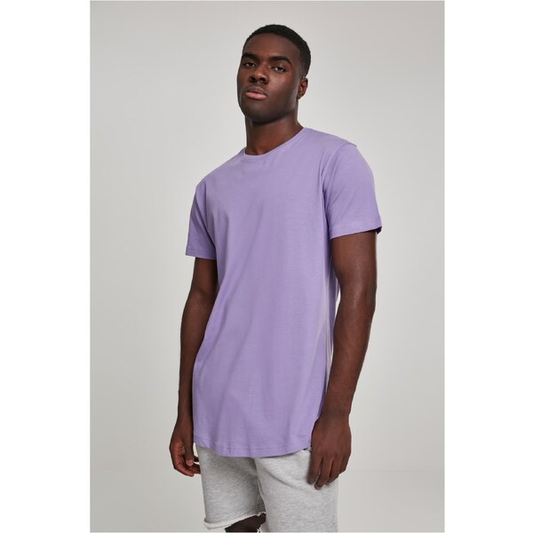 Urban Classics Shaped long lavender t-shirt 50686689