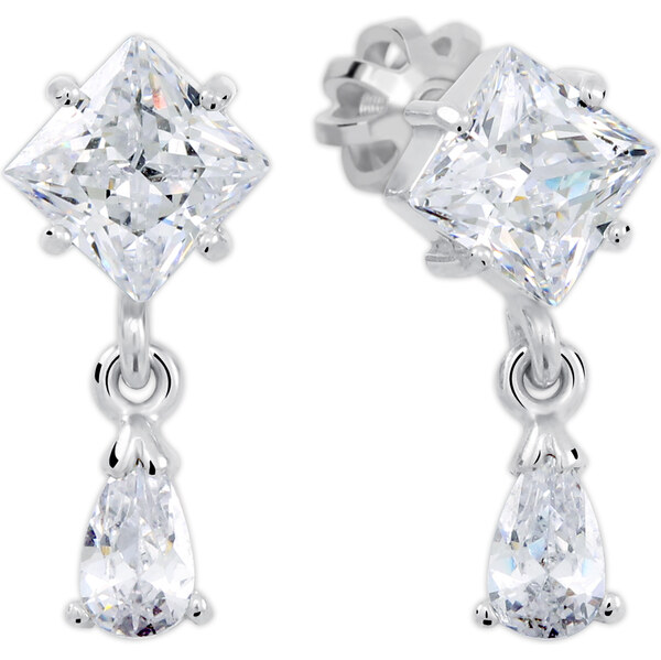 Soliter Trblietavé strieborné náušnice so zirkónmi 436 001 00523 04 66583281