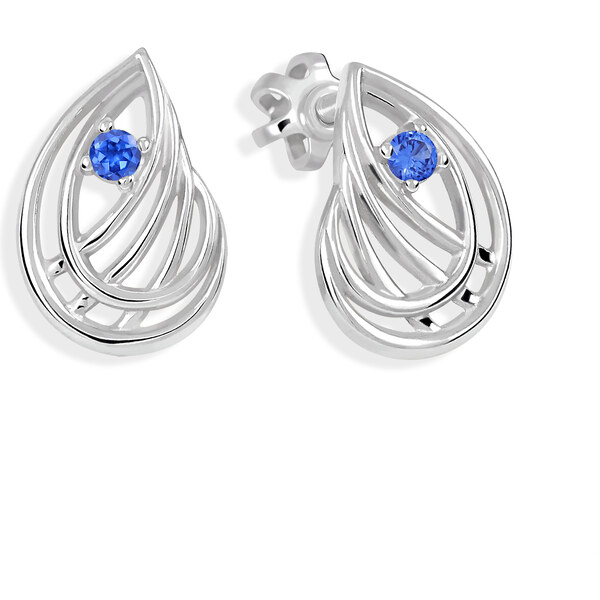 Soliter Pôvabné strieborné náušnice so zirkónmi 436 001 00543 0400660 66581913