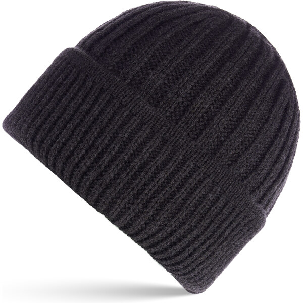 PAOLO PERUZZI Teplá pánska čiapka BR-02-GR | grafit BR-02-GR 57780751