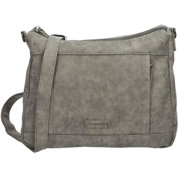 Dámska crossbody taška sivá - Enrico Benetti Claire šedá 46695453