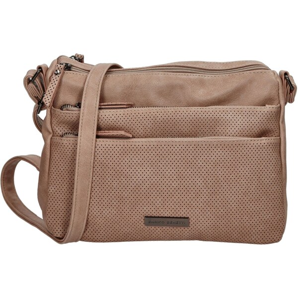 Dámska crossbody kabelka taupe - Enrico Benetti Lesiah taupe 46695475