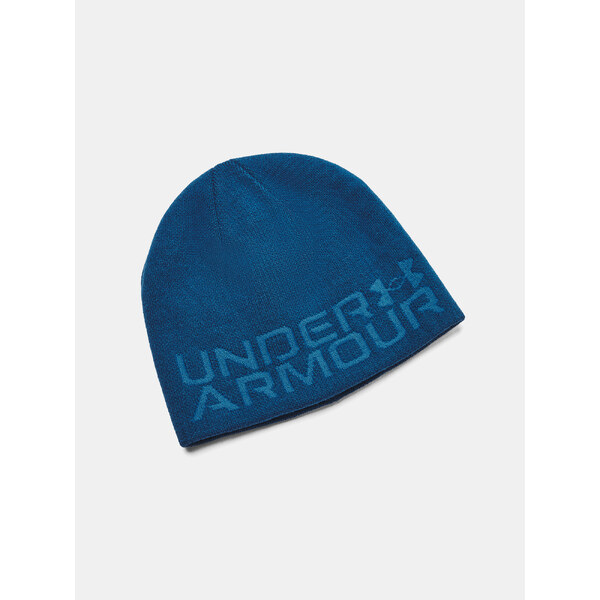 Modrá obojstranná čiapka Under Armour Reversible Halftime Beanie 50540226