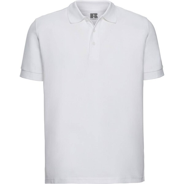 RUSSELL Mens Cotton Polo Ultimate R577M 100% Smooth Cotton Ring-Spun 50511850