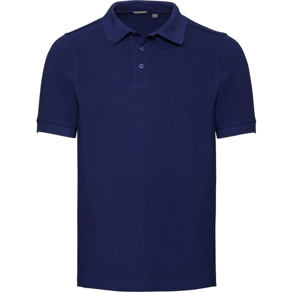 RUSSELL Mens T-shirt Tailored Stretch Polo R567M 95% smooth cotton 50511767