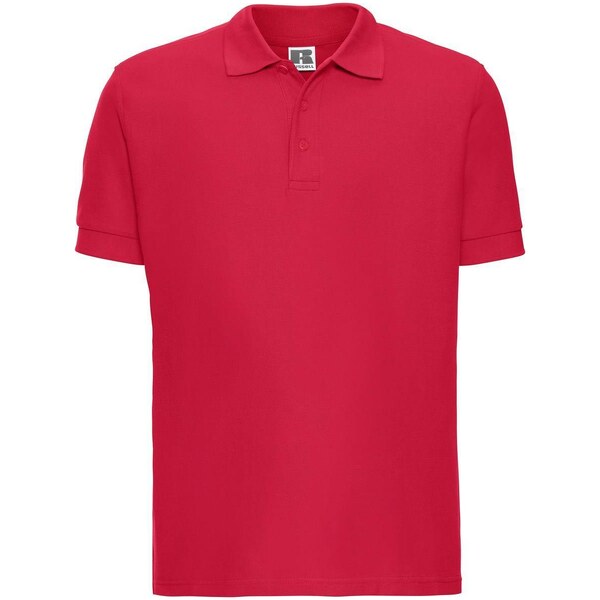 RUSSELL Mens Cotton Polo Ultimate R577M 100% Smooth Cotton Ring-Spun 50513476