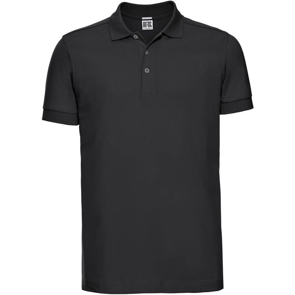 RUSSELL Mens T-shirt Stretch Polo R566M 95% smooth cotton ring-spun 5% 50513468