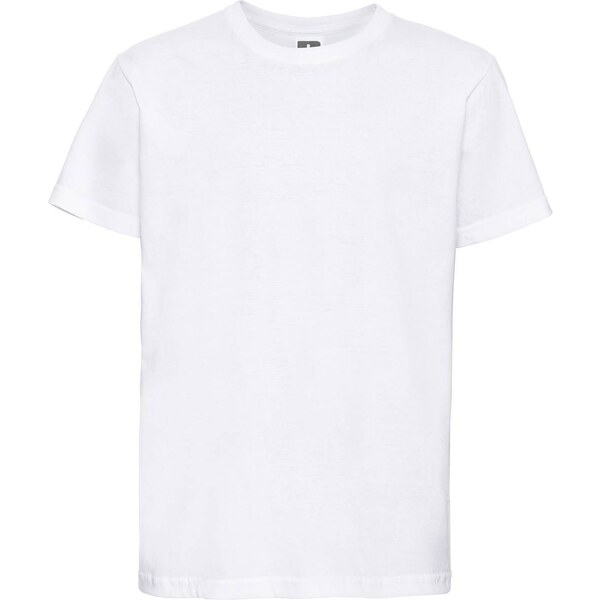 White Childrens T-shirt Slim Fit Russell 50511707