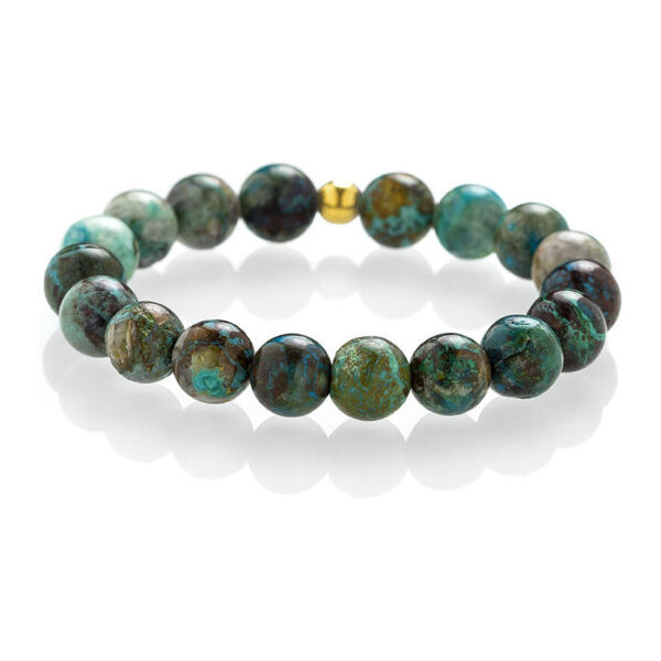 Chryzokol - náramok Trimakasi 46736124