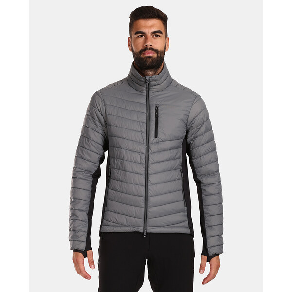 Pánska zateplená bunda Kilpi ACTIS-M šedá 46750924