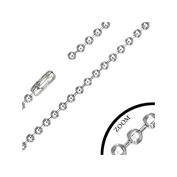 Ligot Guličková retiazka z chirurgickej ocele - 3,2 mm 62426447