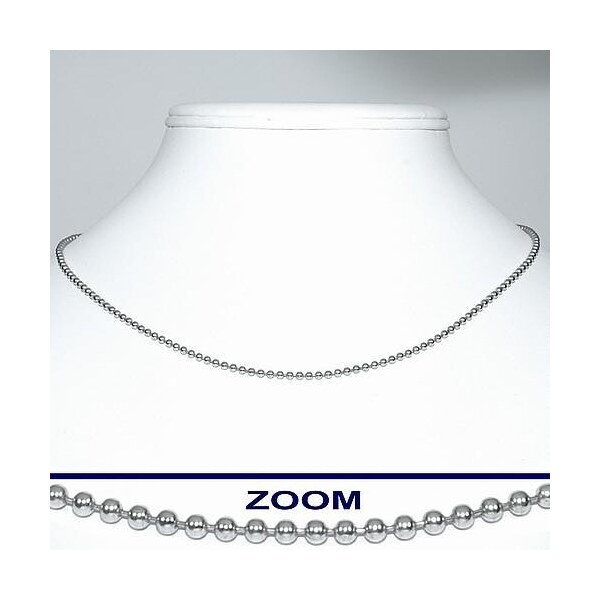 Ligot Tenká guľôčková oceľová retiazka 1 mm MCJE001 62426452