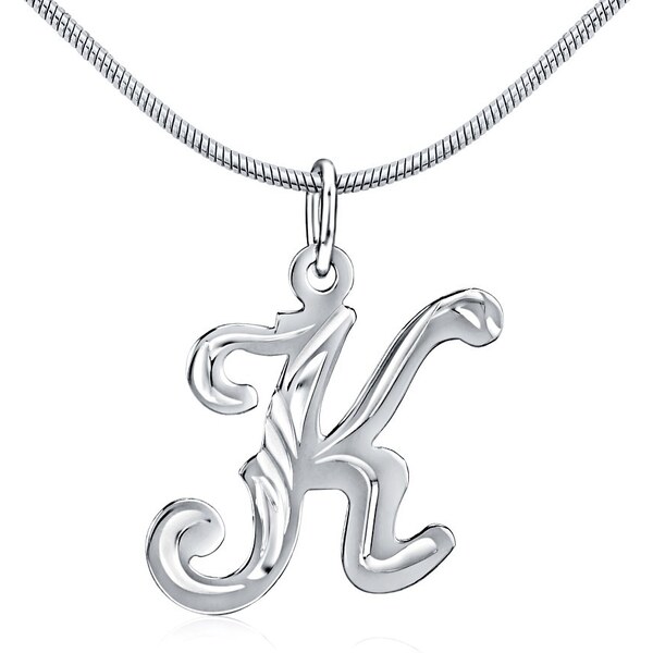 Ligot Strieborný prívesok - písmeno K SILVEGOB10068-K 46719518