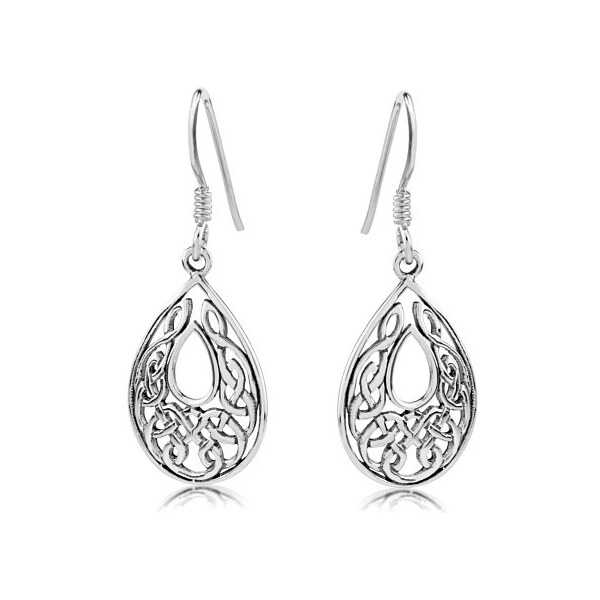 Ligot Strieborné náušnice s ornamentami PRME11758 46719599